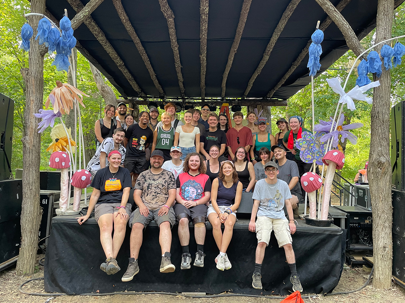 Media students produce Sycamore Sessions at Nelsonville Music